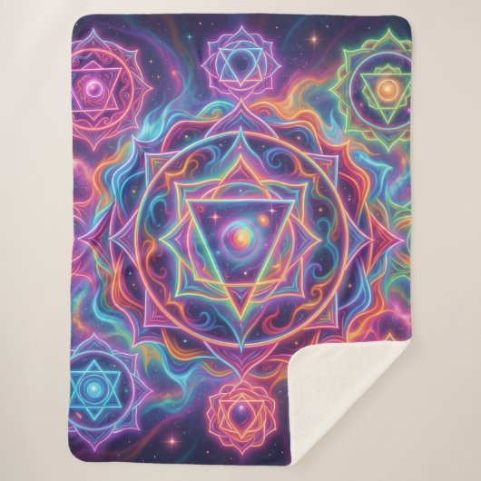 Die 7 Chakren´10 シェルパブランケット (正面)