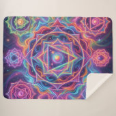 Die 7 Chakren´10 シェルパブランケット (正面(横))