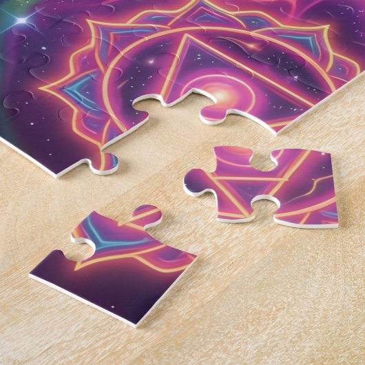 Die 7 Chakren´10 ジグソーパズル (側面)