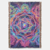 Die 7 Chakren´10 スローブランケット (正面縦)