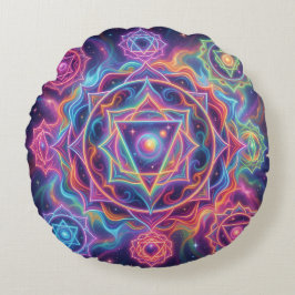 Die 7 Chakren´10 ラウンドクッション