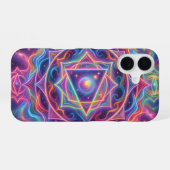 Die 7 Chakren´10 iPhone 16ケース (裏面横)