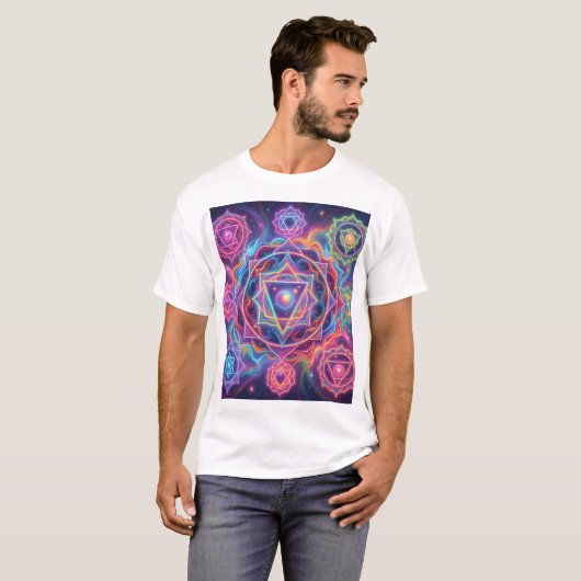 Die 7 Chakren´10 Tシャツ (正面フル)