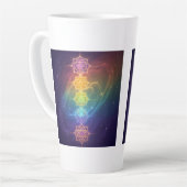 Die 7 Chakren´11 カフェラテマグ (左アングル)