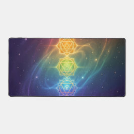 Die 7 Chakren´11 デスクマット