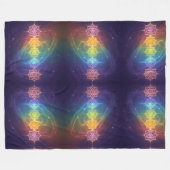 Die 7 Chakren´11 フリースブランケット (正面(横))