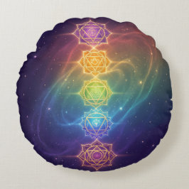 Die 7 Chakren´11 ラウンドクッション