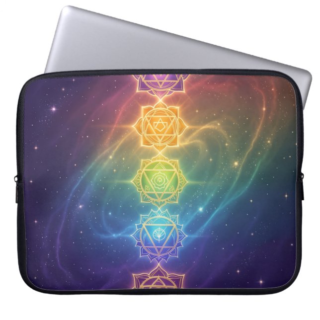 Die 7 Chakren´11 ラップトップスリーブ (正面)