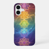 Die 7 Chakren´11 iPhone 16ケース (裏面)