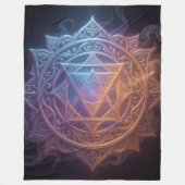 Die 7 Chakren´1 フリースブランケット (正面)