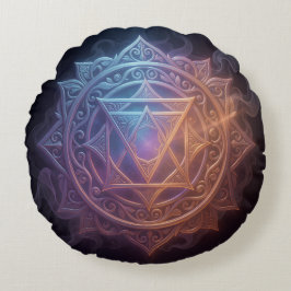 Die 7 Chakren´1 ラウンドクッション