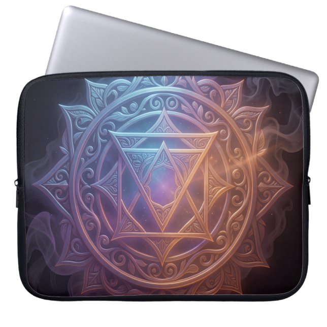 Die 7 Chakren´1 ラップトップスリーブ (正面)