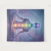 Die 7 Chakren´2 タペストリー (正面(横))