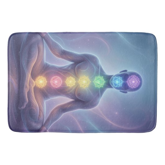 Die 7 Chakren´2 バスマット (正面)