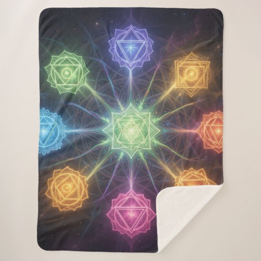 Die 7 Chakren´4 シェルパブランケット (正面)