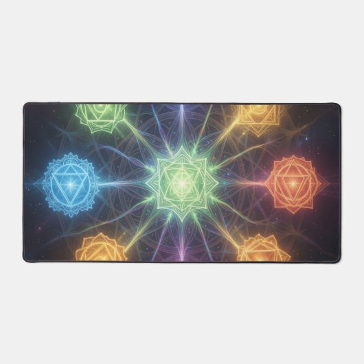 Die 7 Chakren´4 デスクマット (正面)
