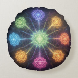 Die 7 Chakren´4 ラウンドクッション