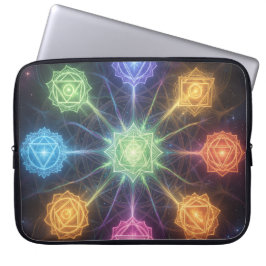 Die 7 Chakren´4 ラップトップスリーブ