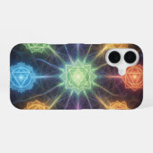Die 7 Chakren´4 iPhone 16ケース (裏面横)