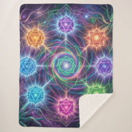 Die 7 Chakren´5 シェルパブランケット