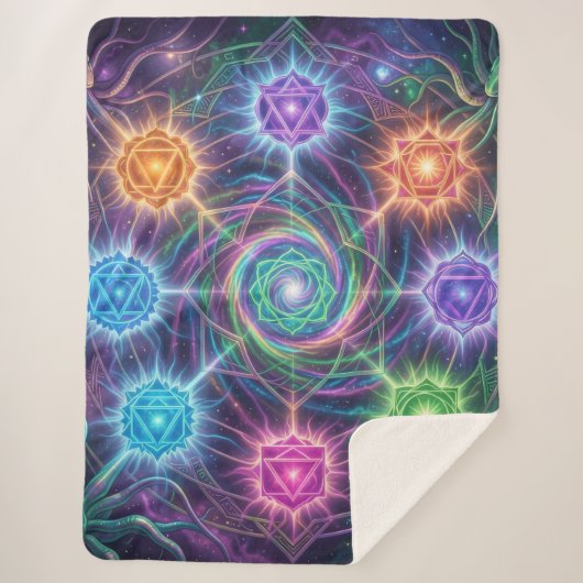 Die 7 Chakren´5 シェルパブランケット (正面)