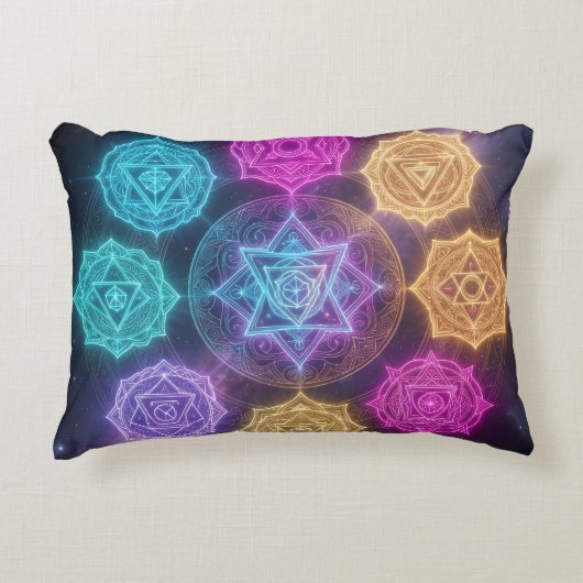 Die 7 Chakren´6 アクセントクッション (正面)