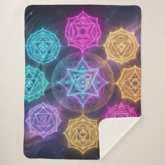 Die 7 Chakren´6 シェルパブランケット (正面)
