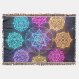 Die 7 Chakren´6 スローブランケット