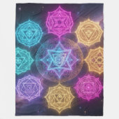 Die 7 Chakren´6 フリースブランケット (正面)