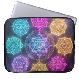 Die 7 Chakren´6 ラップトップスリーブ