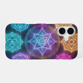 Die 7 Chakren´6 iPhone 16ケース (裏面横)