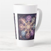 Die 7 Chakren´7 カフェラテマグ (右アングル)