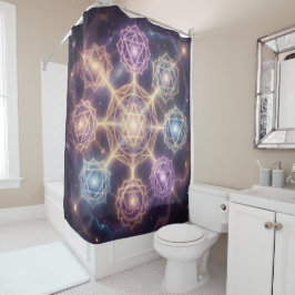 Die 7 Chakren´7 シャワーカーテン