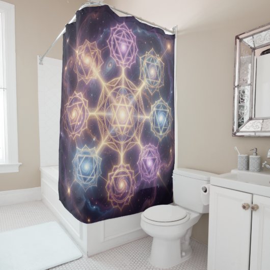 Die 7 Chakren´7 シャワーカーテン (インサイチュ)