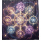 Die 7 Chakren´7 シャワーカーテン (正面)