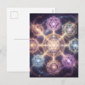 Die 7 Chakren´7 シーズンポストカード (正面/裏面)