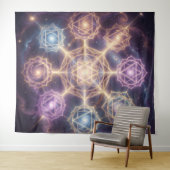 Die 7 Chakren´7 タペストリー (インサイチュ(横))