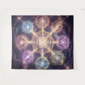 Die 7 Chakren´7 タペストリー (正面(横))