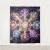 Die 7 Chakren´7 タペストリー (正面)