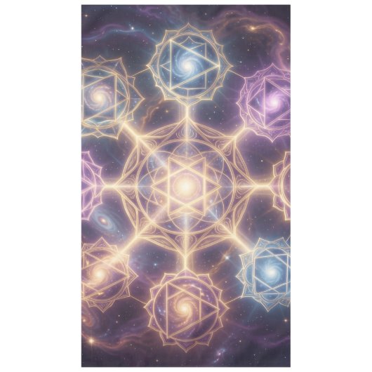 Die 7 Chakren´7 テーブルクロス (正面)