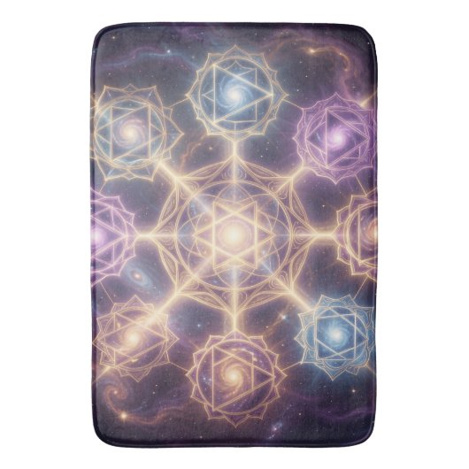 Die 7 Chakren´7 バスマット (正面縦)