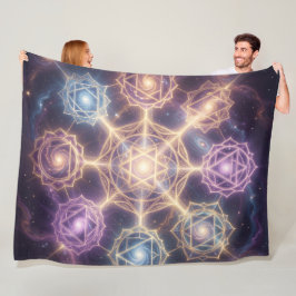 Die 7 Chakren´7 フリースブランケット