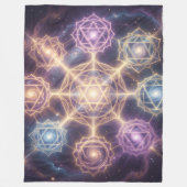 Die 7 Chakren´7 フリースブランケット (正面)