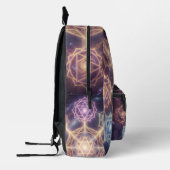 Die 7 Chakren´7 プリントバックパック (左)