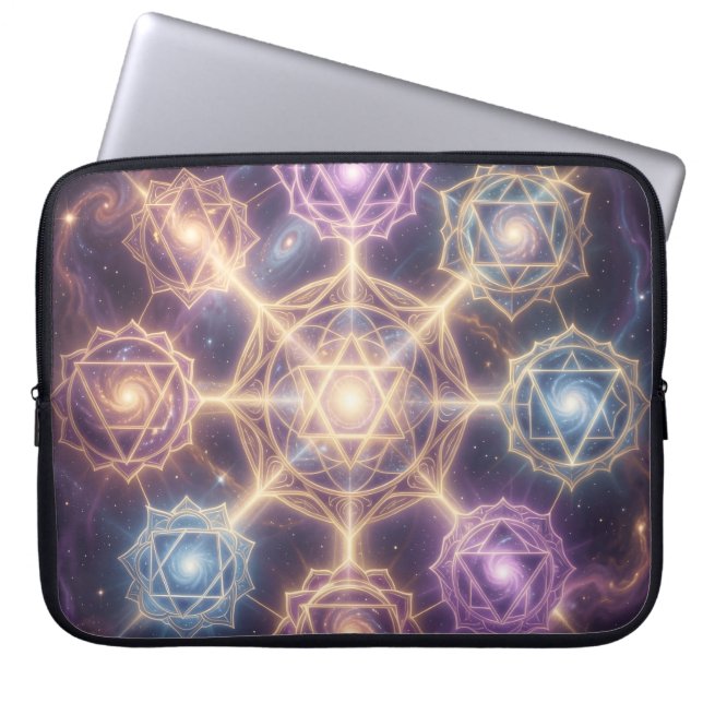 Die 7 Chakren´7 ラップトップスリーブ (正面)