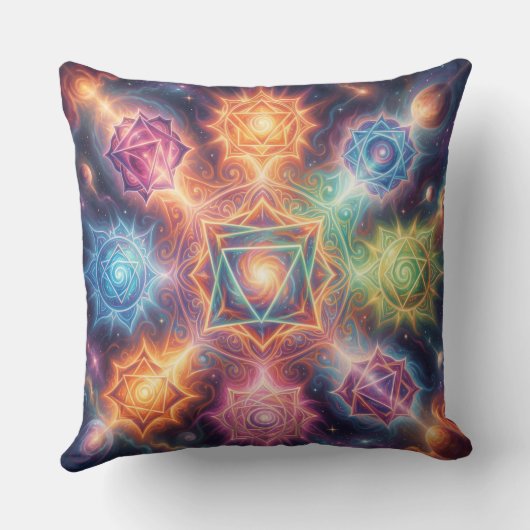 Die 7 Chakren´8 クッション (裏面)