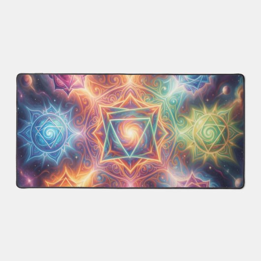 Die 7 Chakren´8 デスクマット (正面)