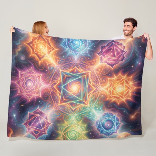 Die 7 Chakren´8 フリースブランケット (インサイチュ)