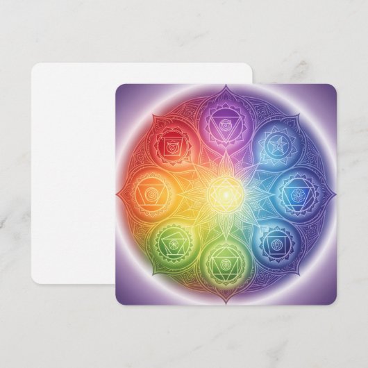 Die 7 Chakren´9 シーズンカード (正面/裏面)