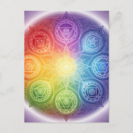 Die 7 Chakren´9 シーズンポストカード